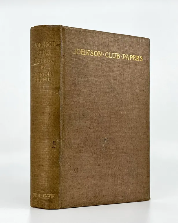 Johnson Club Papers by Various Hands.