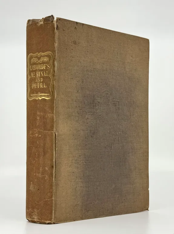 Journey through Arabia Petraea, to Mount Sinai, and the excavated City of Petra, the Edom of the Prophecies.