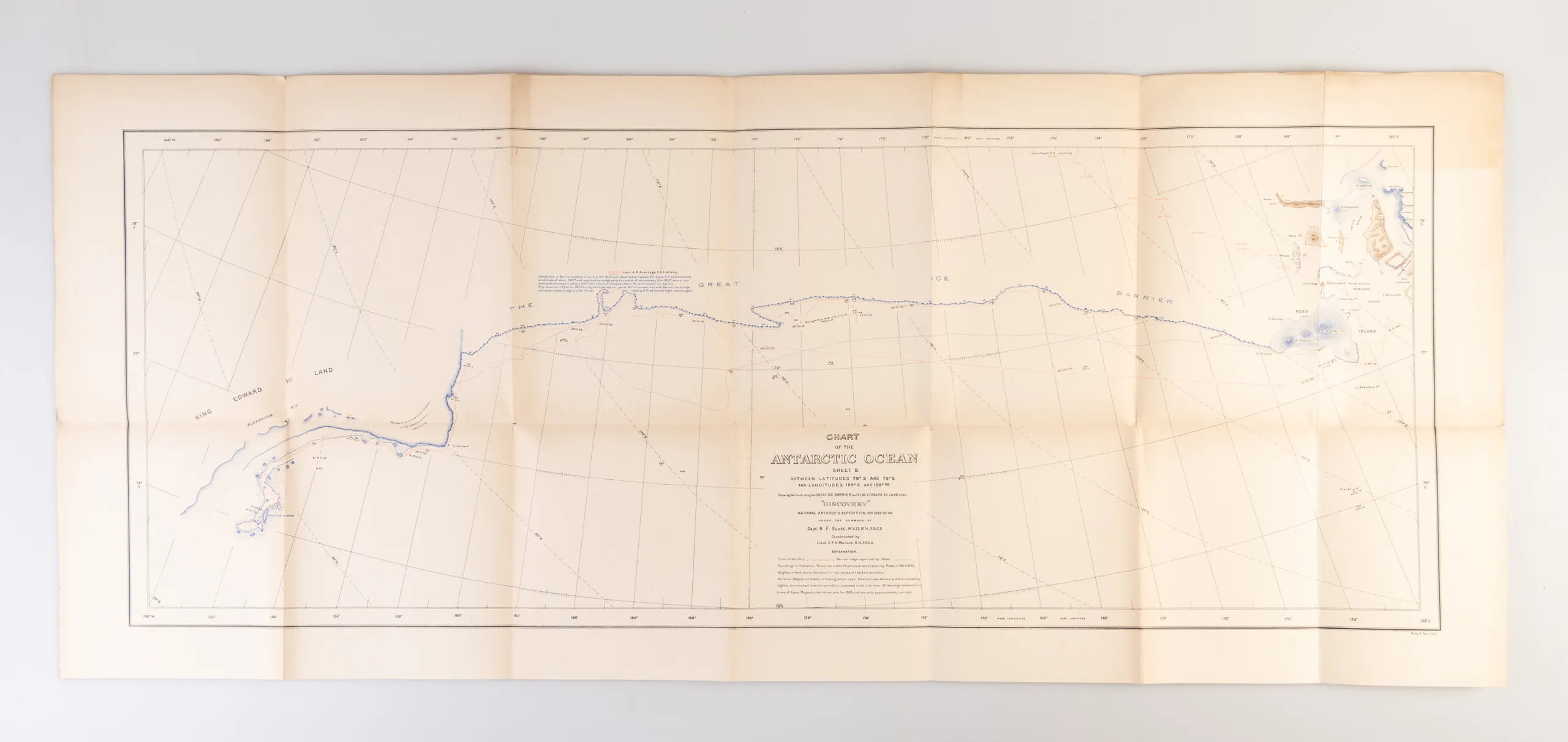 National Antarctic Expedition, 1901-1904. Charts.