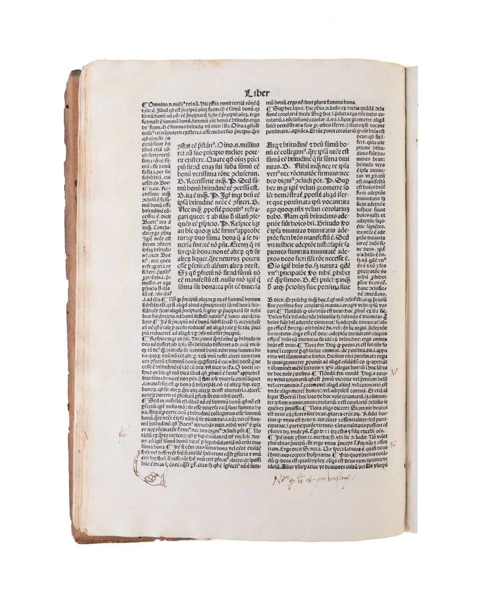 De consolatione philosophica. [Pseudo-Boethius:] De disciplina scholarium.