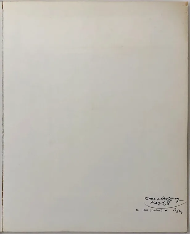 A collection of eight publications, all but one exhibition catalogues, all but one inscribed to Geoffrey and Jane Grigson.