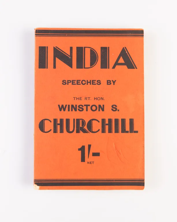 India. Speeches and an Introduction.