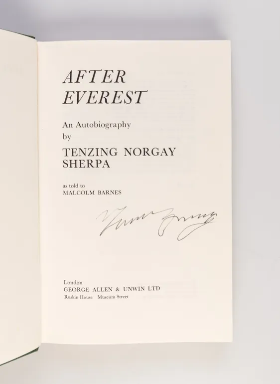 After Everest.