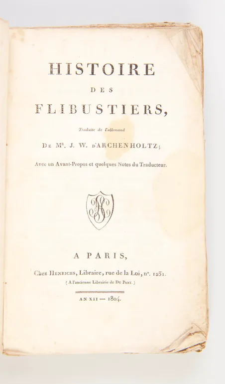 Histoire des Flibustiers,