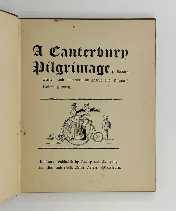 A Canterbury Pilgrimage.