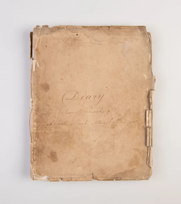Manuscript diary of a British Naval Officer aboard HMS 'Revenge' During the Egyptian-Ottoman War.