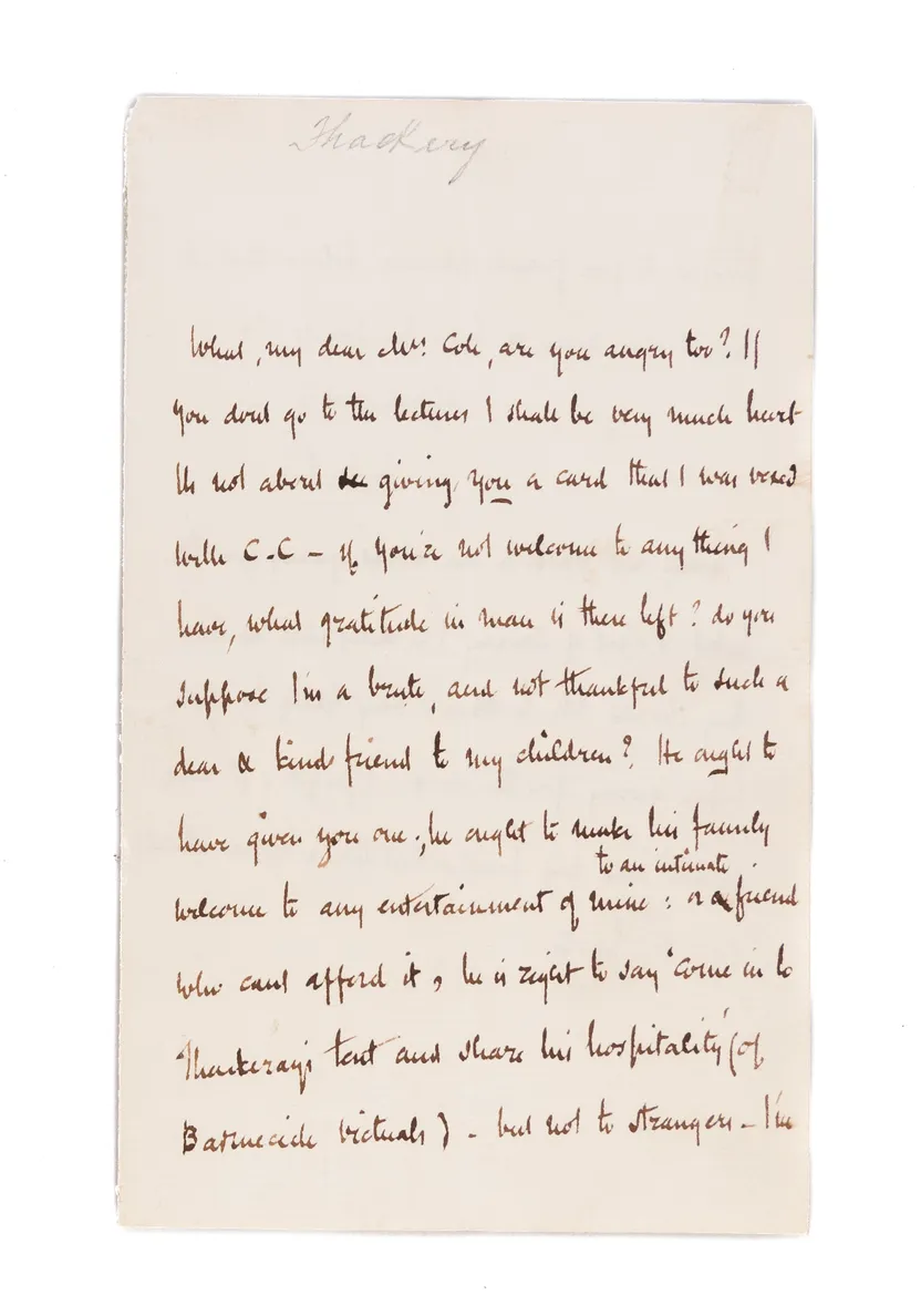 Autograph Letter Signed (