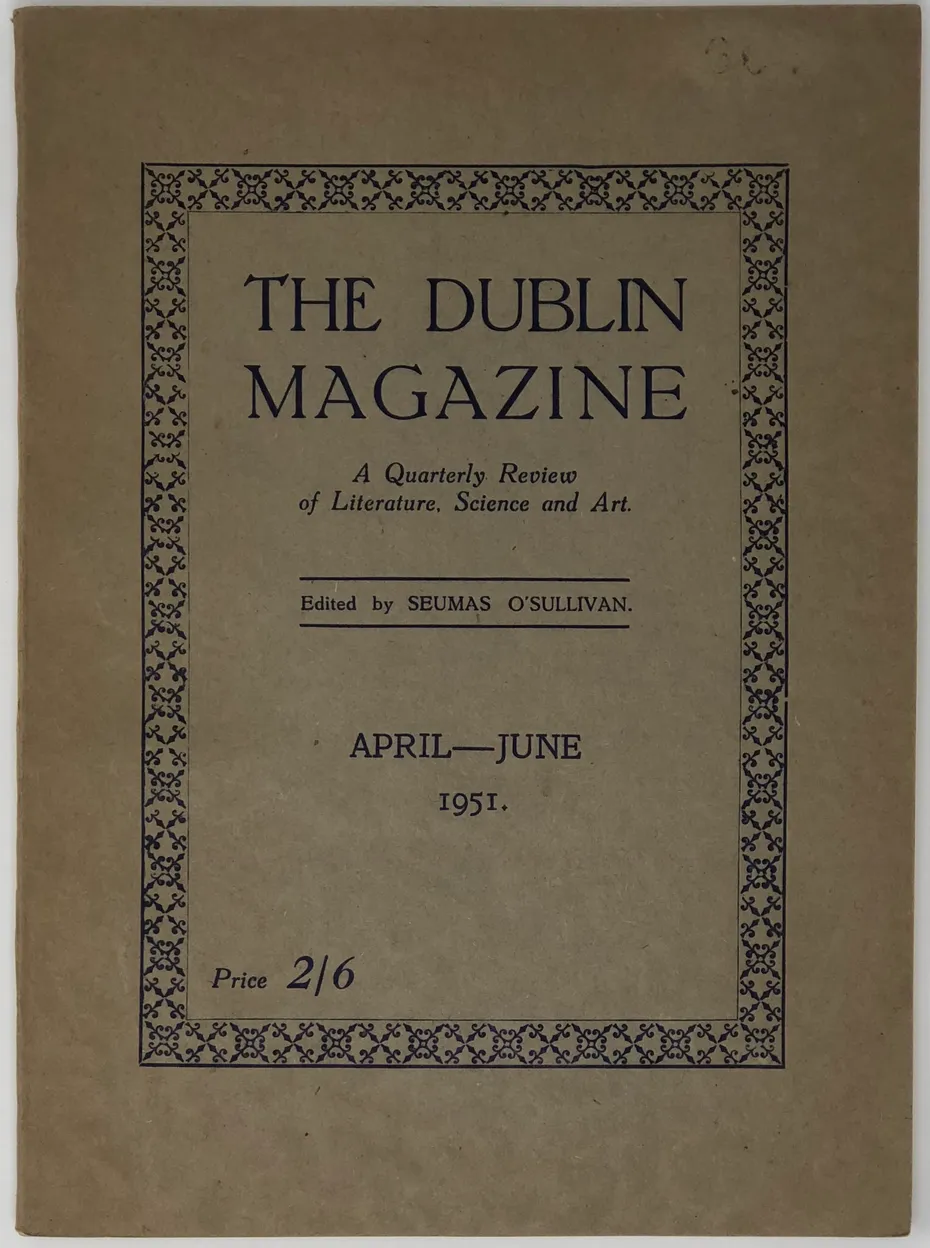 The Dublin Magazine. Volume XXVI, No. 2.