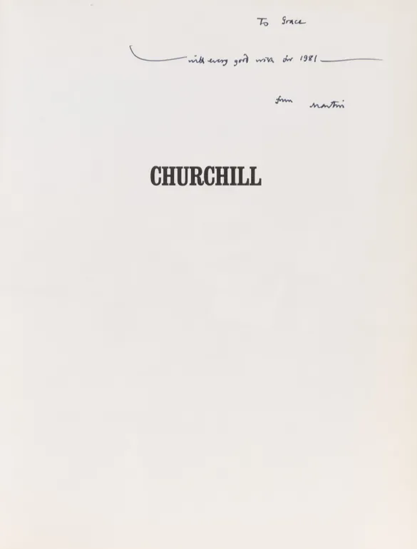 Churchill. A Biography.