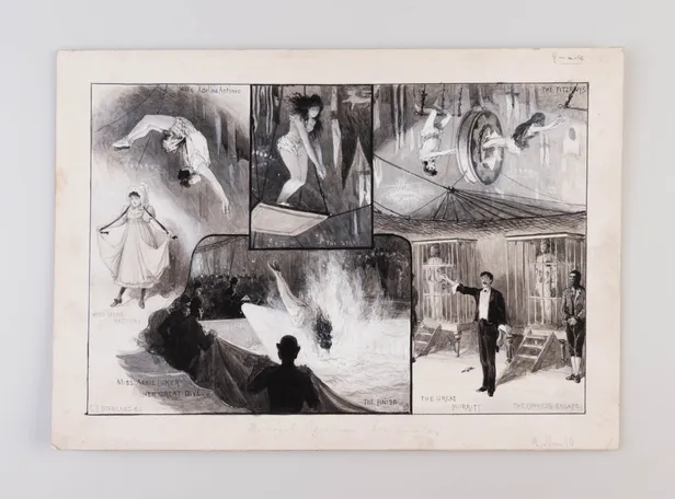 Original watercolour of The Royal Aquarium Westminster