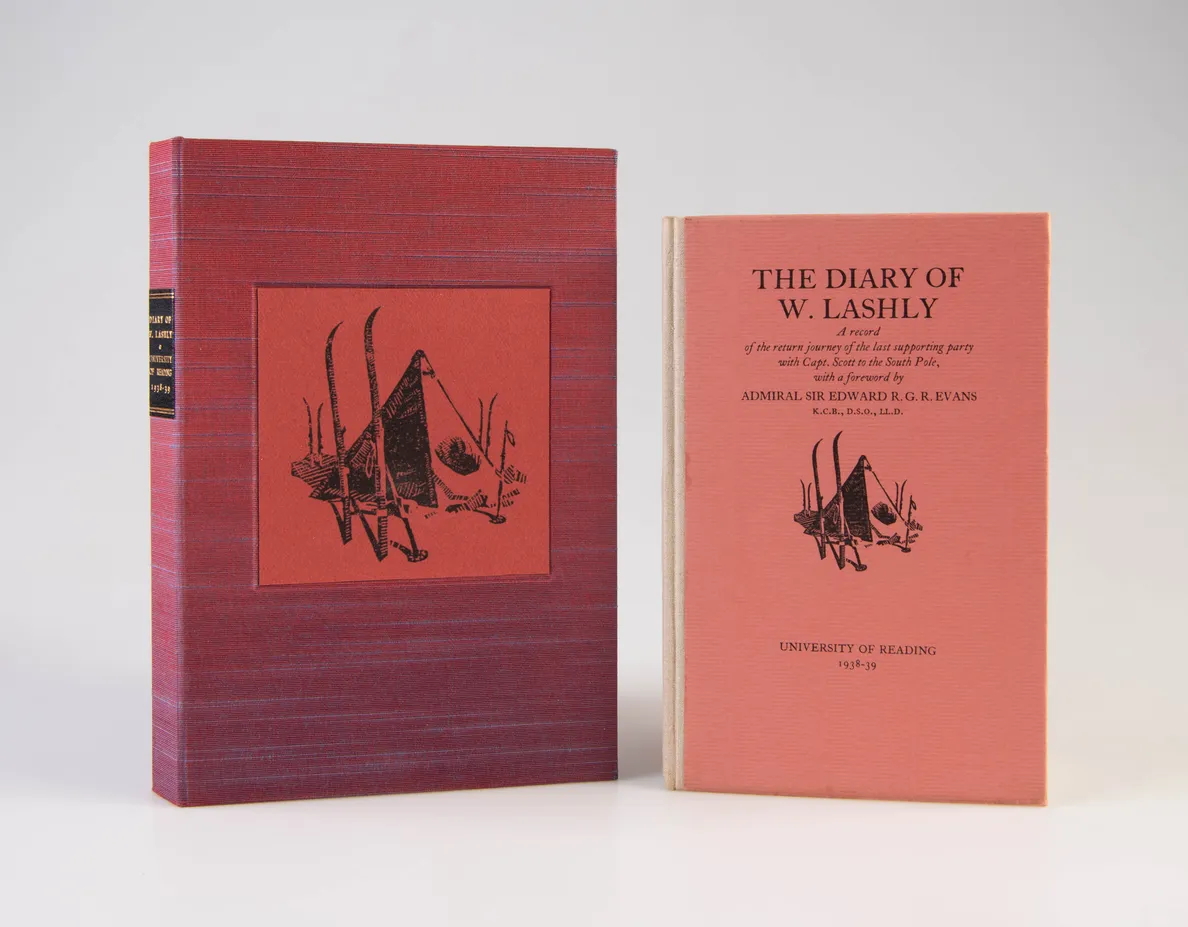 The Diary of  W. Lashly.   A  record  of the return journey of the last supporting party with Capt. Scott to the South Pole, with a foreword by Admiral Sir Edward evans K.C.B., D.S.O. LL. D.
