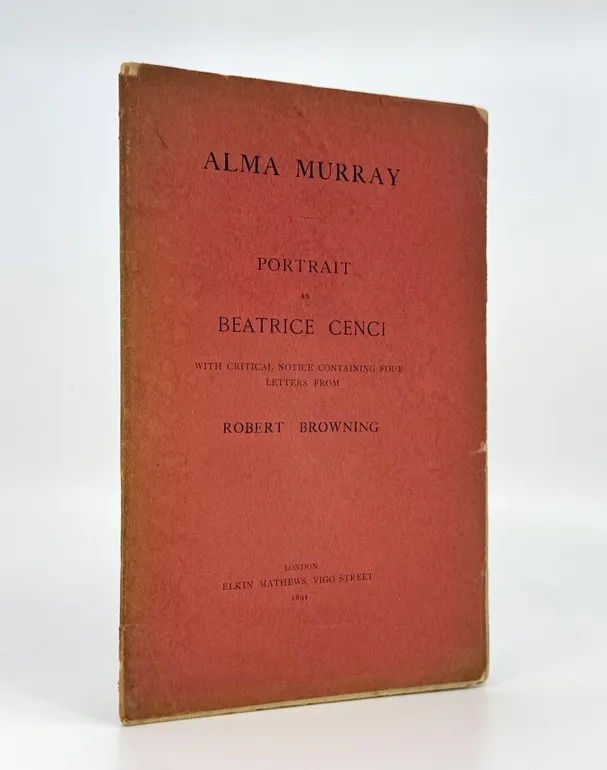 Alma Murray: Portrait as Beatrice Cenci.