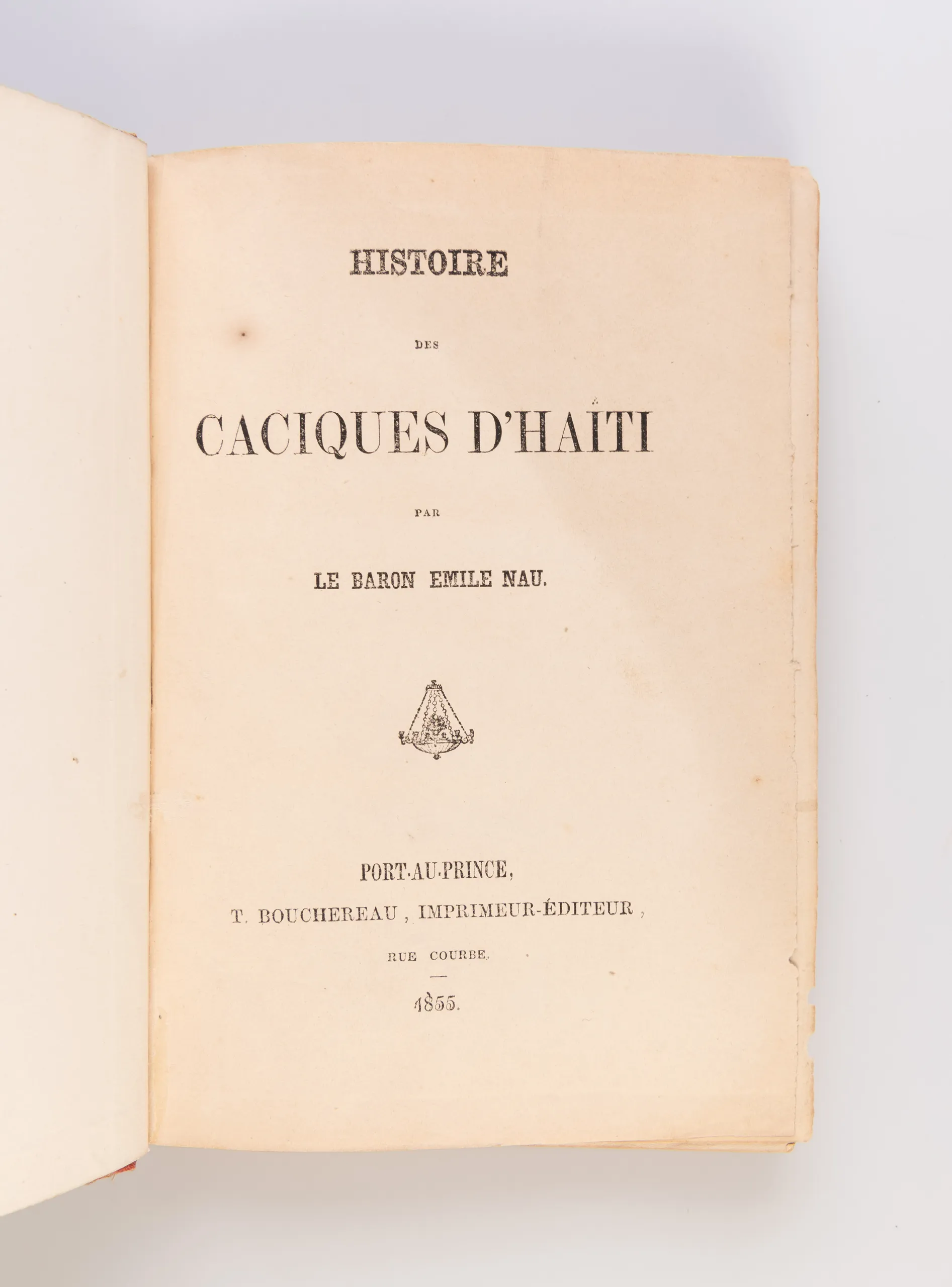 Histoire des Caciques d'Haïti.