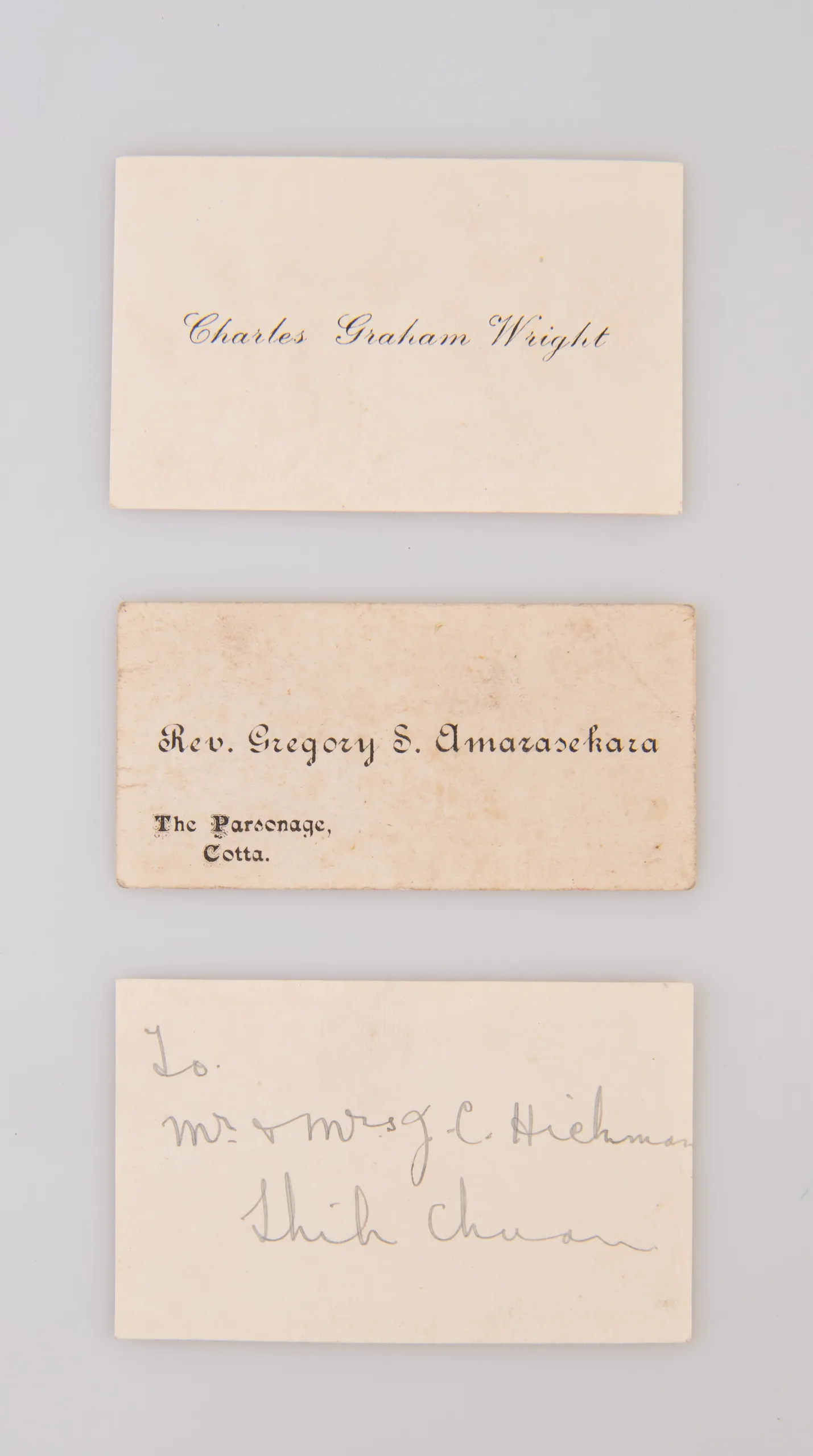 A Missionary Collection.
