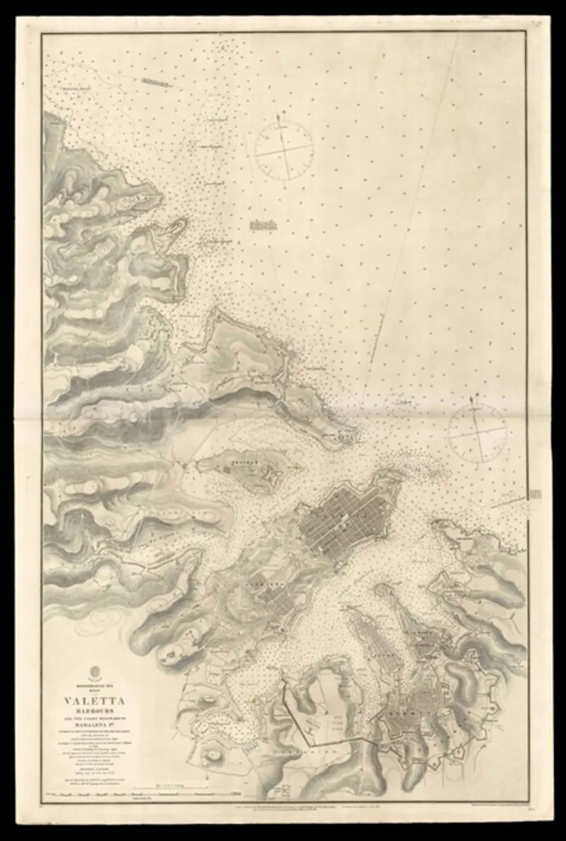 [Chart case and set of charts from Queen Victoria's Royal Yacht Victoria and Albert (II).]