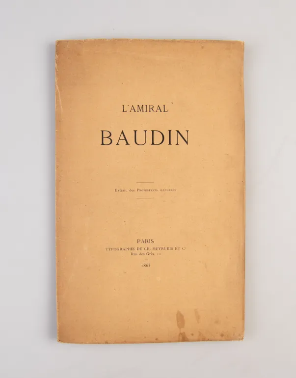 L'Amiral Baudin.