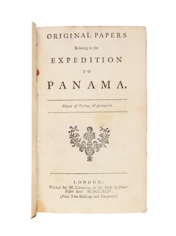 Original Papers Relating to the Expedition to Panama.