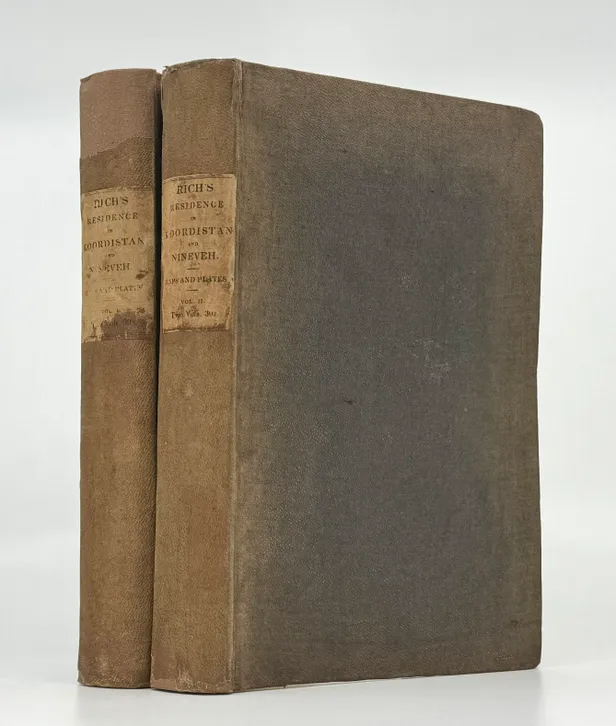 Narrative of a Residence in Koordistan, and on the Site of Ancient Nineveh; With Journal of a Voyage down the Tigris to Bagdad and an Account of a Visit to Shirauz and Persepolis. Edited by his widow.