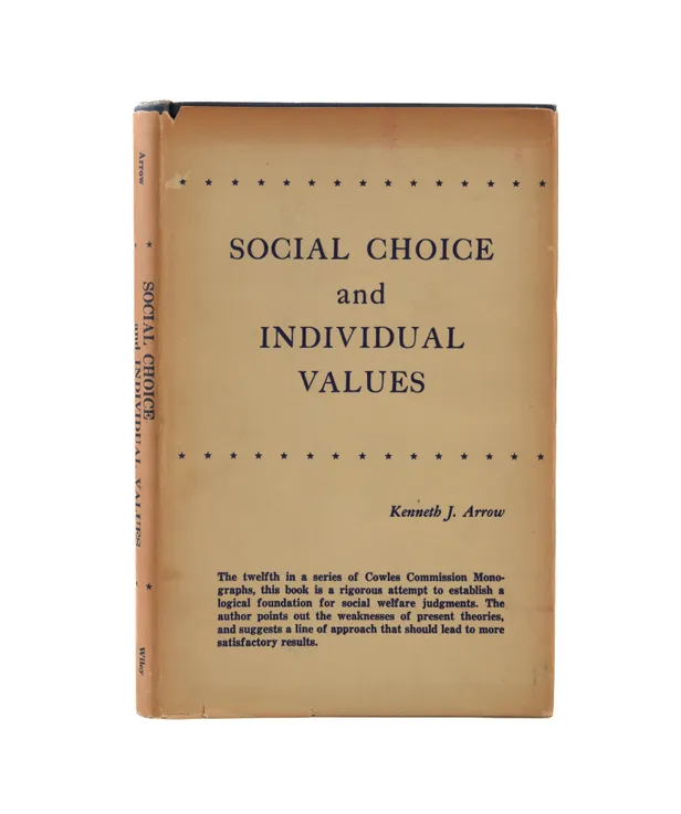 Social Choice and Individual Values.