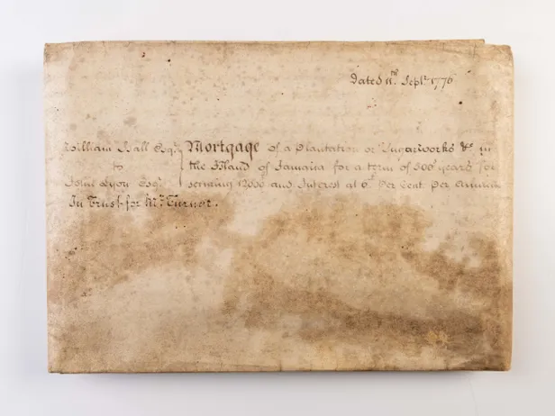Mortgage of a Plantation or Sugarworks &c. in the Island of Jamaica for a term of 500 years.