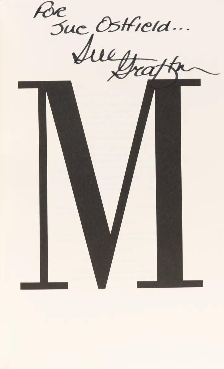 A Complete set of the Alphabet Series in First Edition: “A” is For Alibi, 