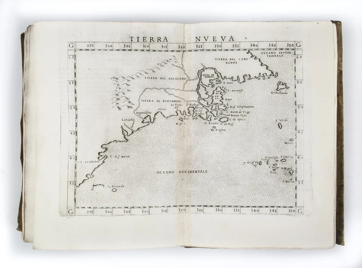 Geographia Cl. Ptolomaei Alexandrini olim a Bilibaldo Pirckheimerio traslata, ... Tabulæ XXVII, nempe antiquæ, & reliquæ nouæ, quæ totam continent terram, nostræ, ac Ptolemæi ætati cognitam ...