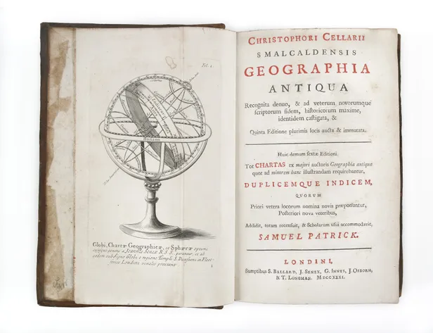 Christophori Cellarii Smalcaldensis Geographia Antiqua, Recogita denuo ... sextae Editione Tot Chartas ex majori auctoris Geographia antiqua quot ad minorem hanc illustradum requirebantur, ...