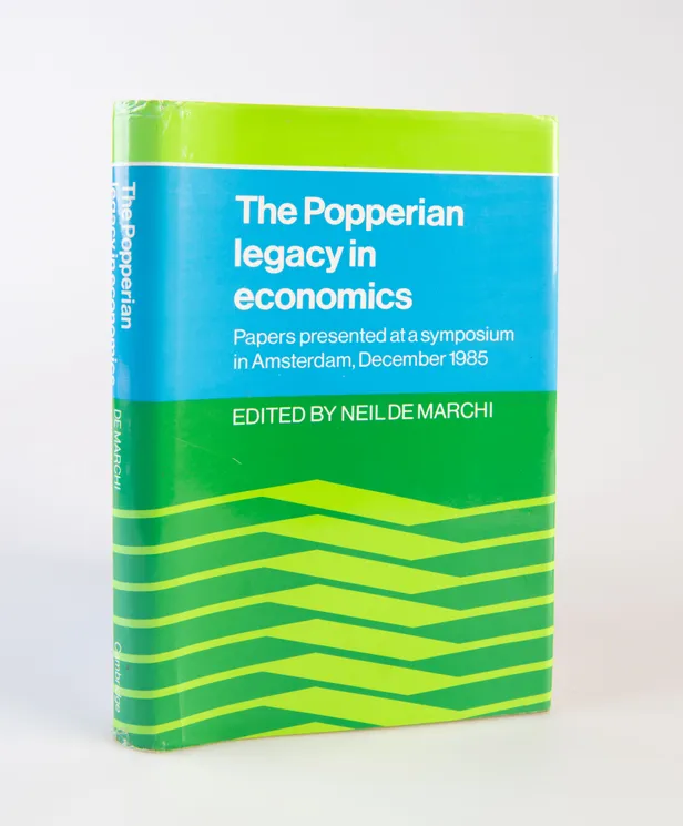 The Popperian legacy in economics. Papers presented at a symposium in Amsterdam, December 1985.