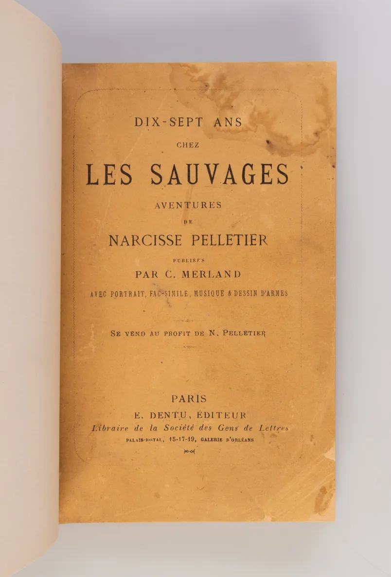 Dix-Sept Ans Chez les Sauvages.