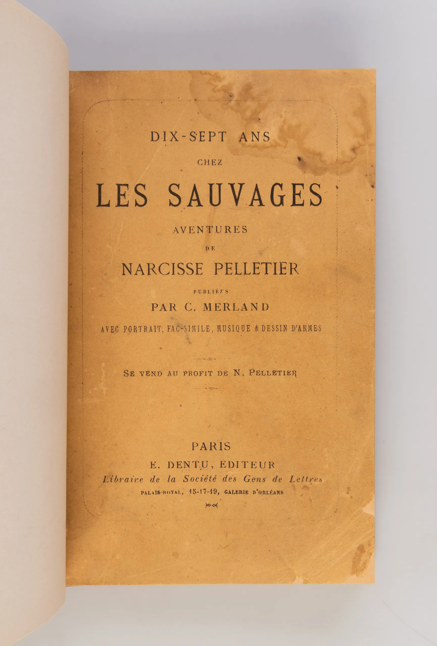 Dix-Sept Ans Chez les Sauvages.
