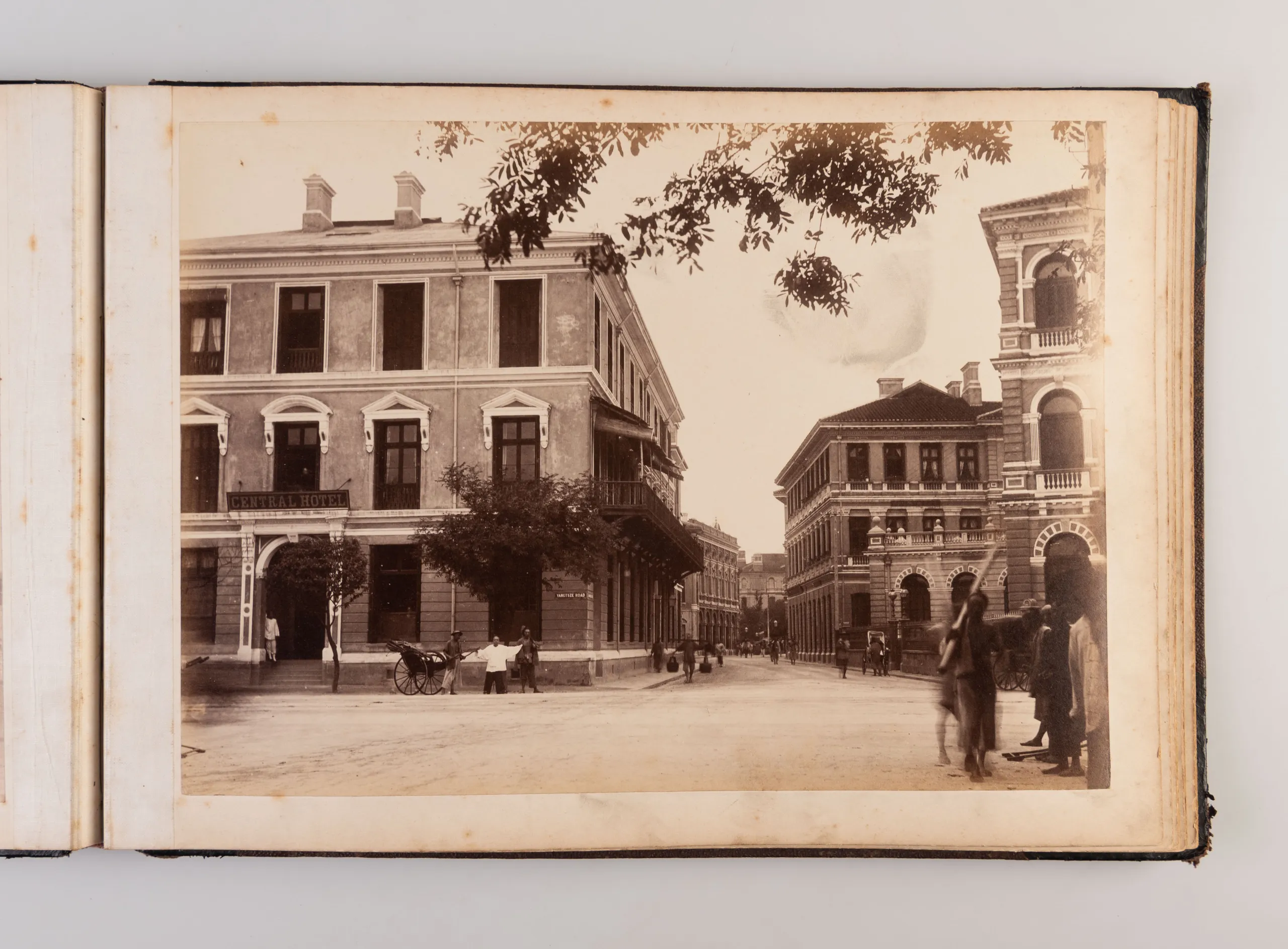 An album of 24 photographs of Shanghai and Peking.