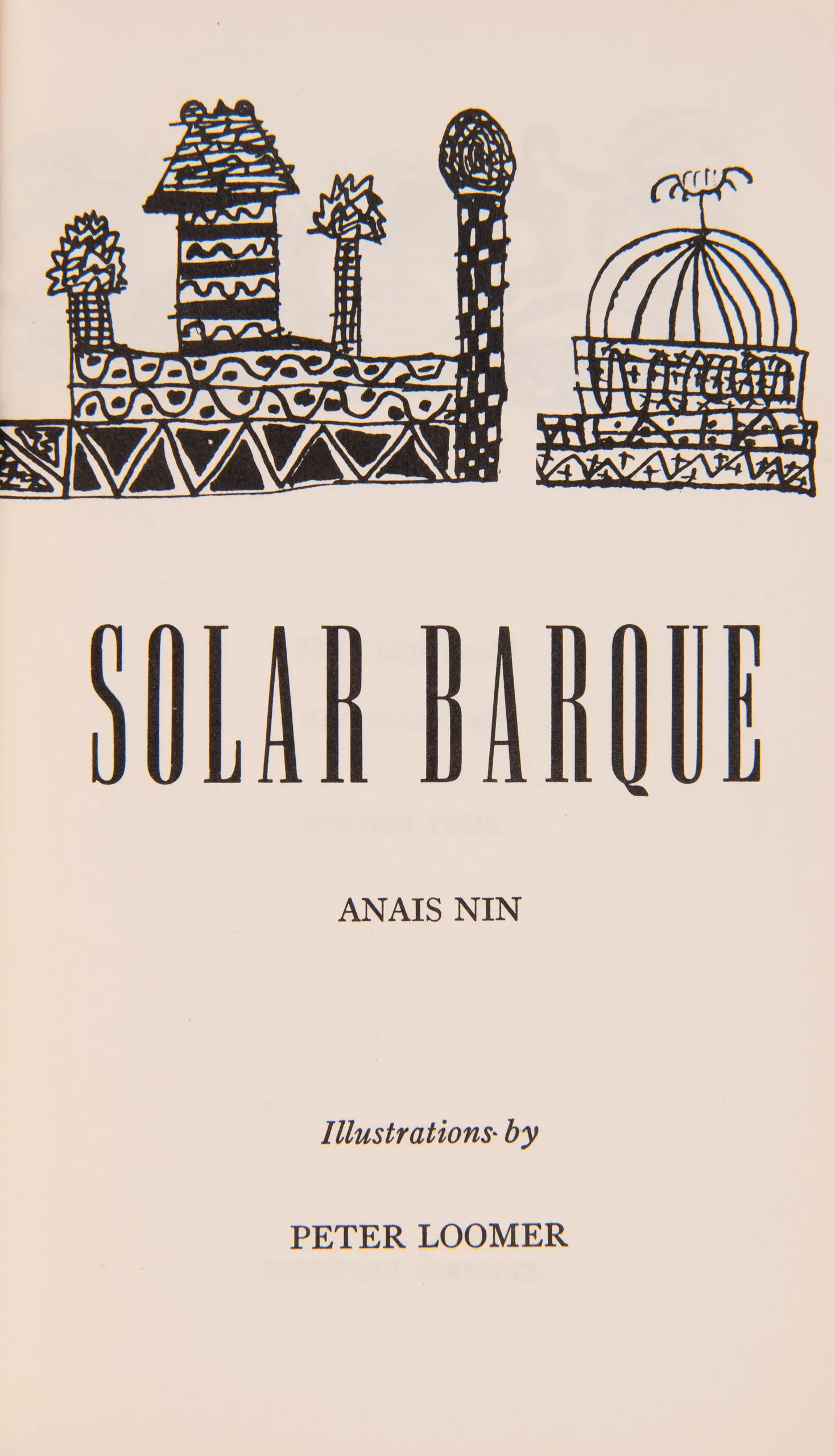 Solar Barque.