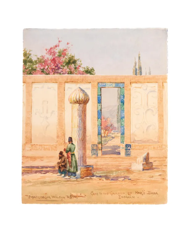 Five watercolours of Persia.