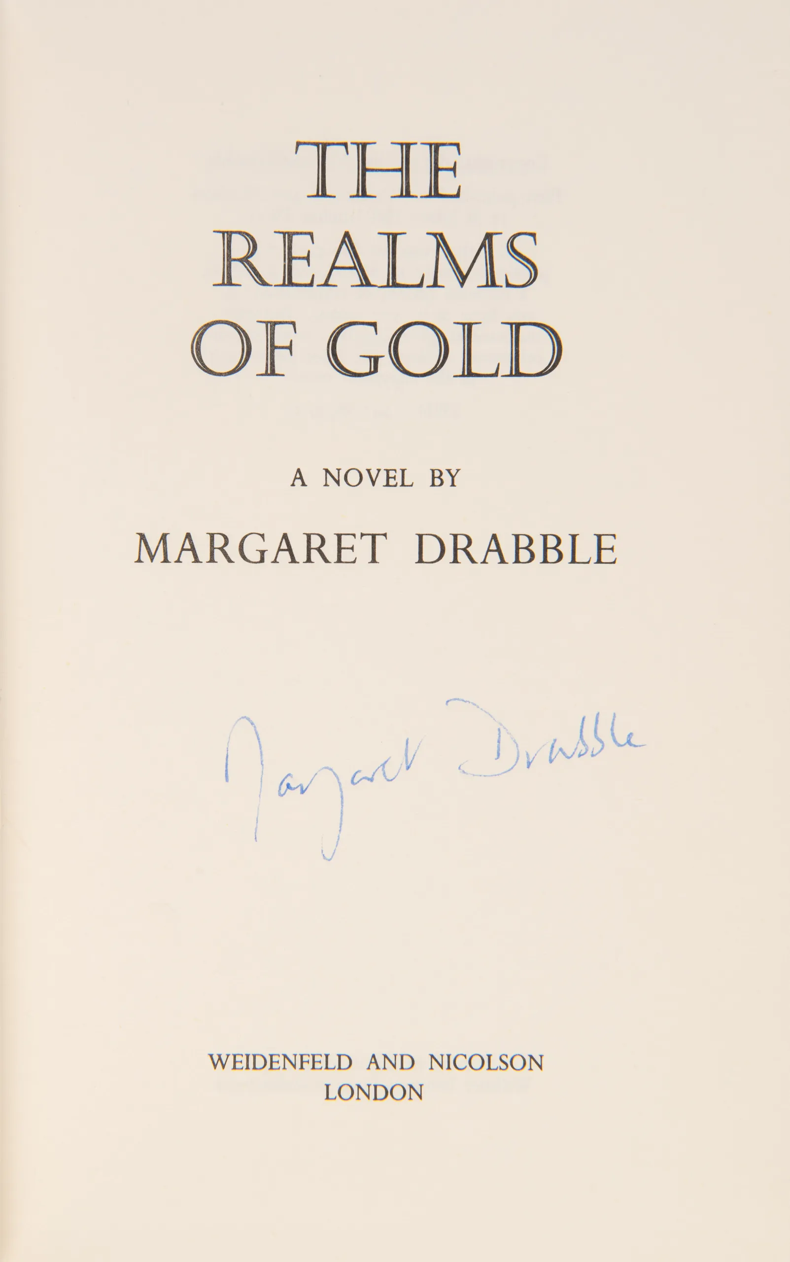 The Realms of Gold.