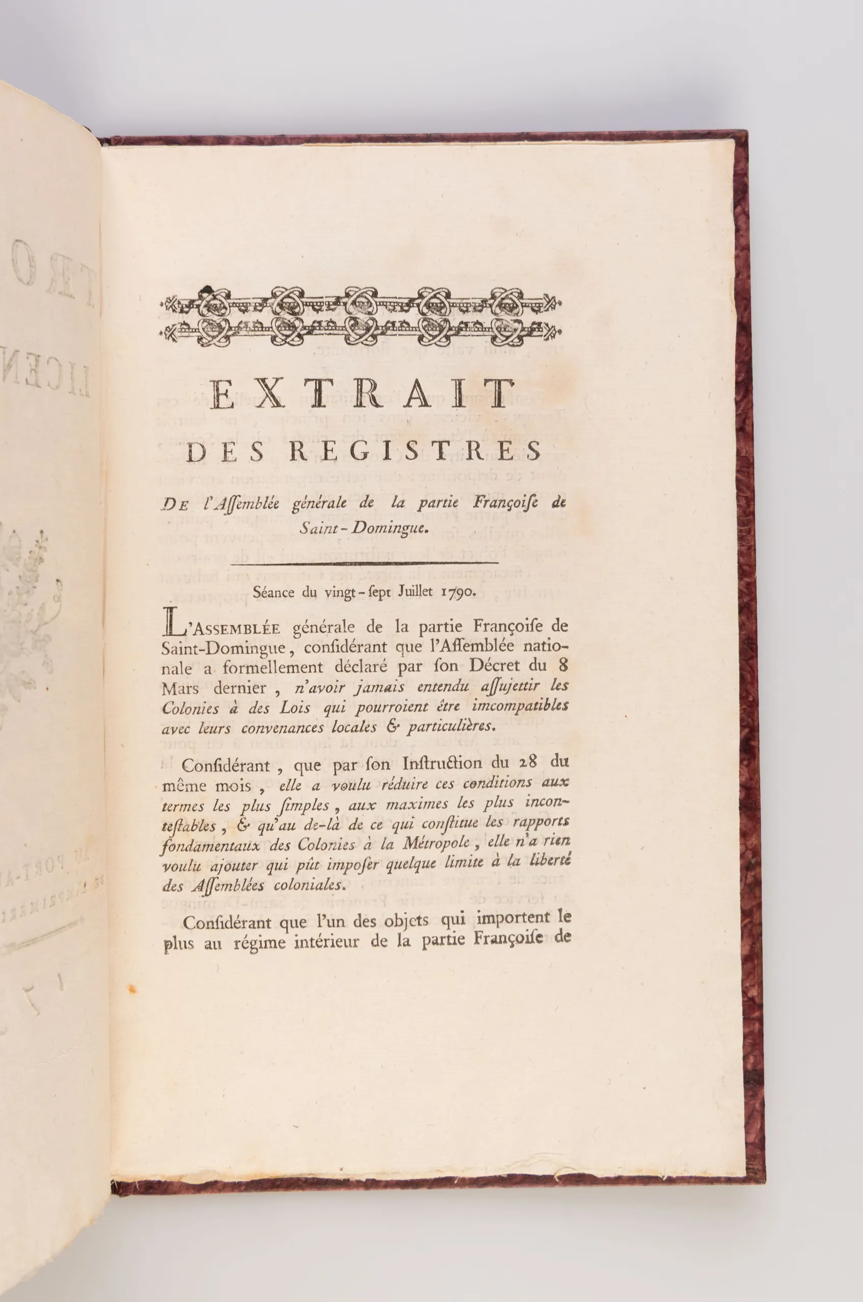 Troupes licenciées.