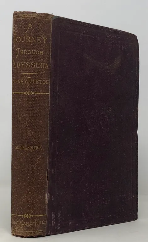 Narrative of a Journey Through Abyssinia in 1862-3.