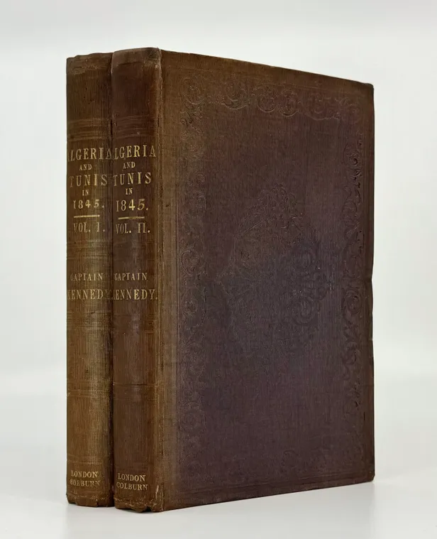 Algeria and Tunis in 1845.