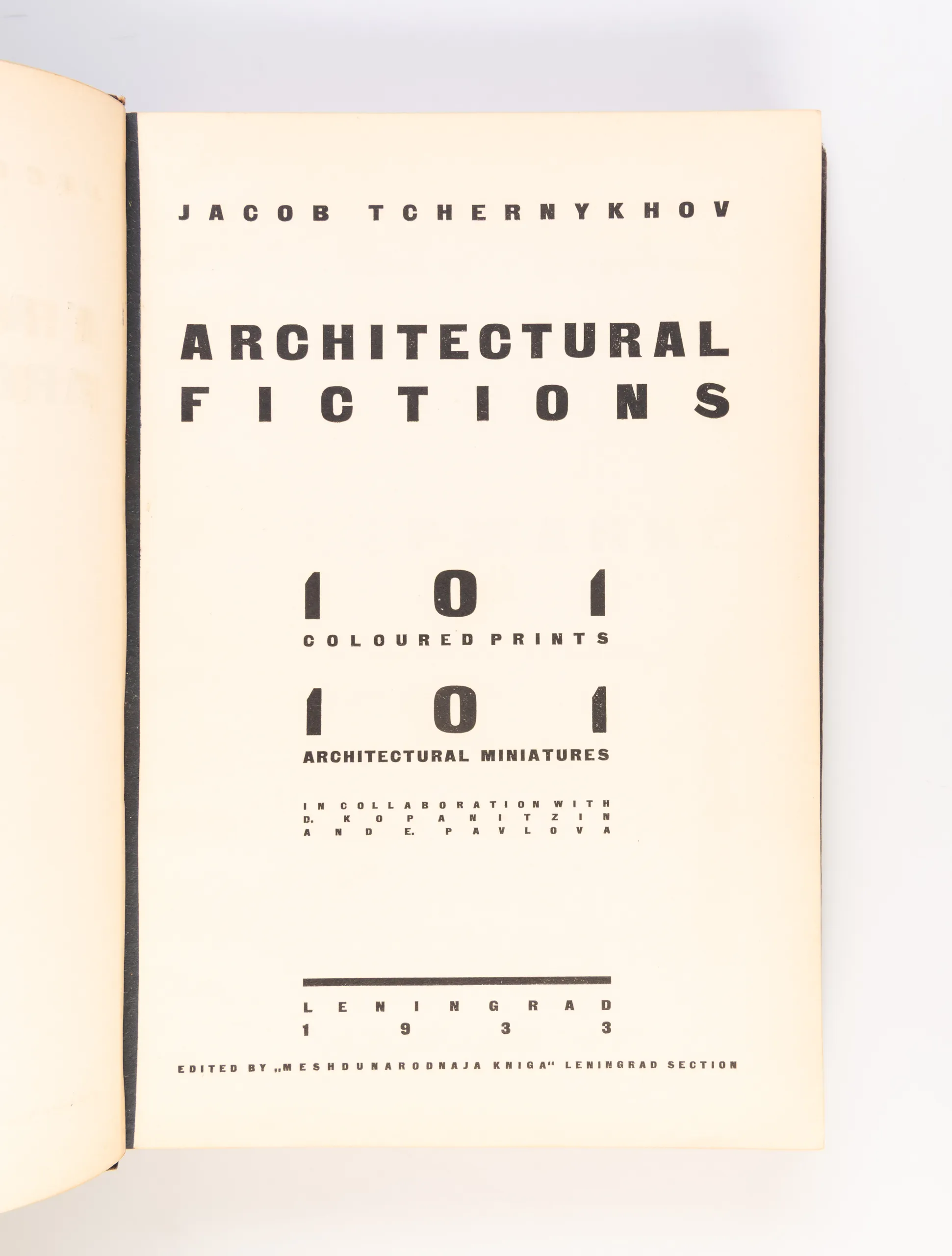 Architectural Fictions (Arkhitekturnye Fantazii)
