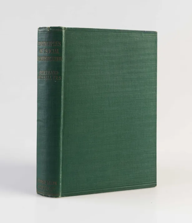 Principles of Social Reconstruction.