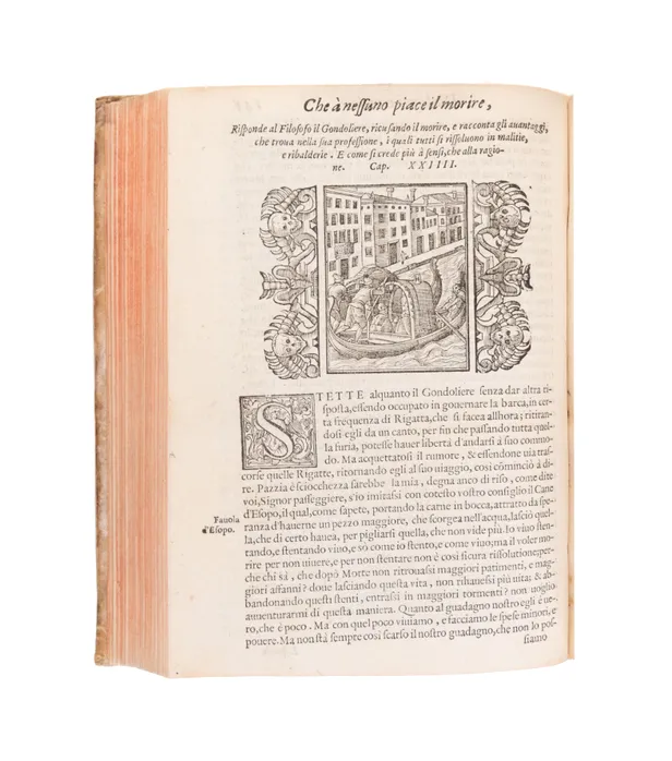 Discorsi morali contra il dispiacer del morire, detto Athanatophilia.
Venice, Domenico Farri, 1596