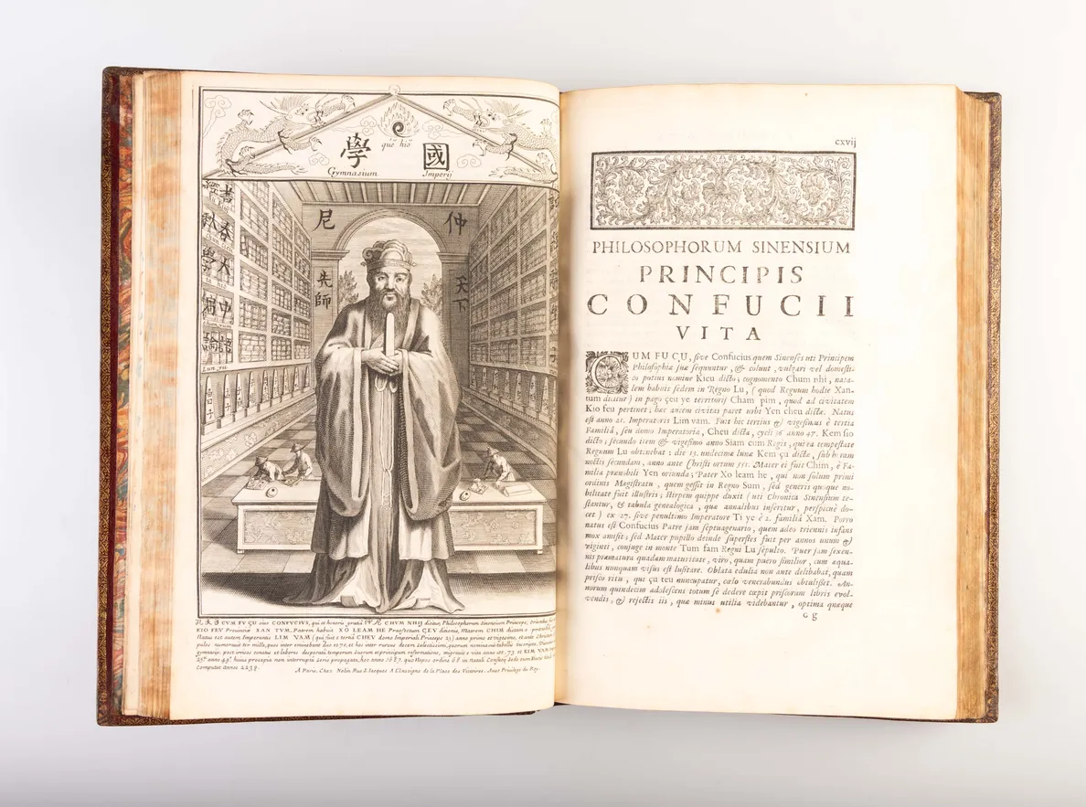 Confucius Sinarum Philosophus, Sive Scientia Sinensis Latine Exposita. Studio & Opera Prosperi Intorcetta, Christiani Herdtrich, Francisci Rougemont, Philippi Couplet Patrum Societatis Jesu jussu Ludovici Magni eximio missionum Orientalium & litterariae R