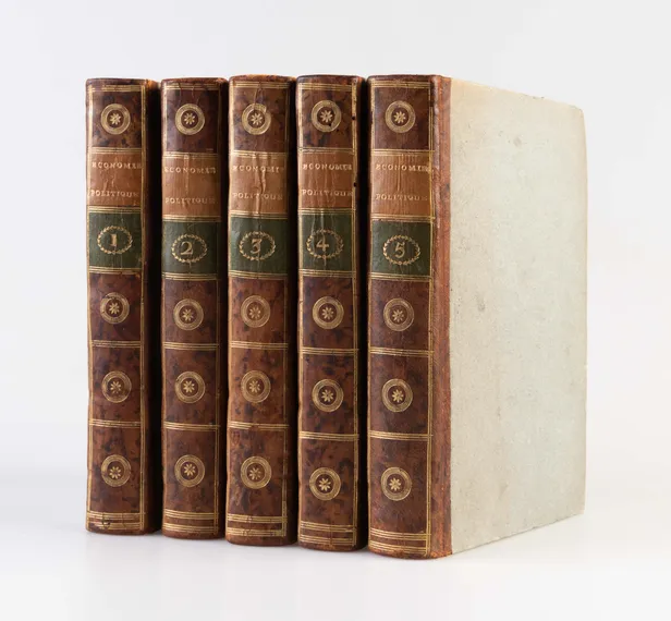 Recherche des principes de l'économie politique, ou essai sur la science de la police intérieure des nations libres.
