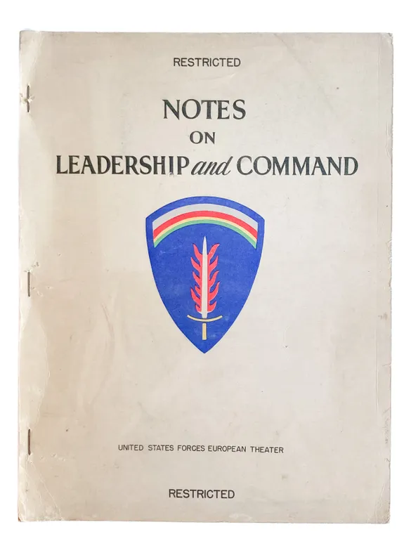 Notes on Leadership and Command.