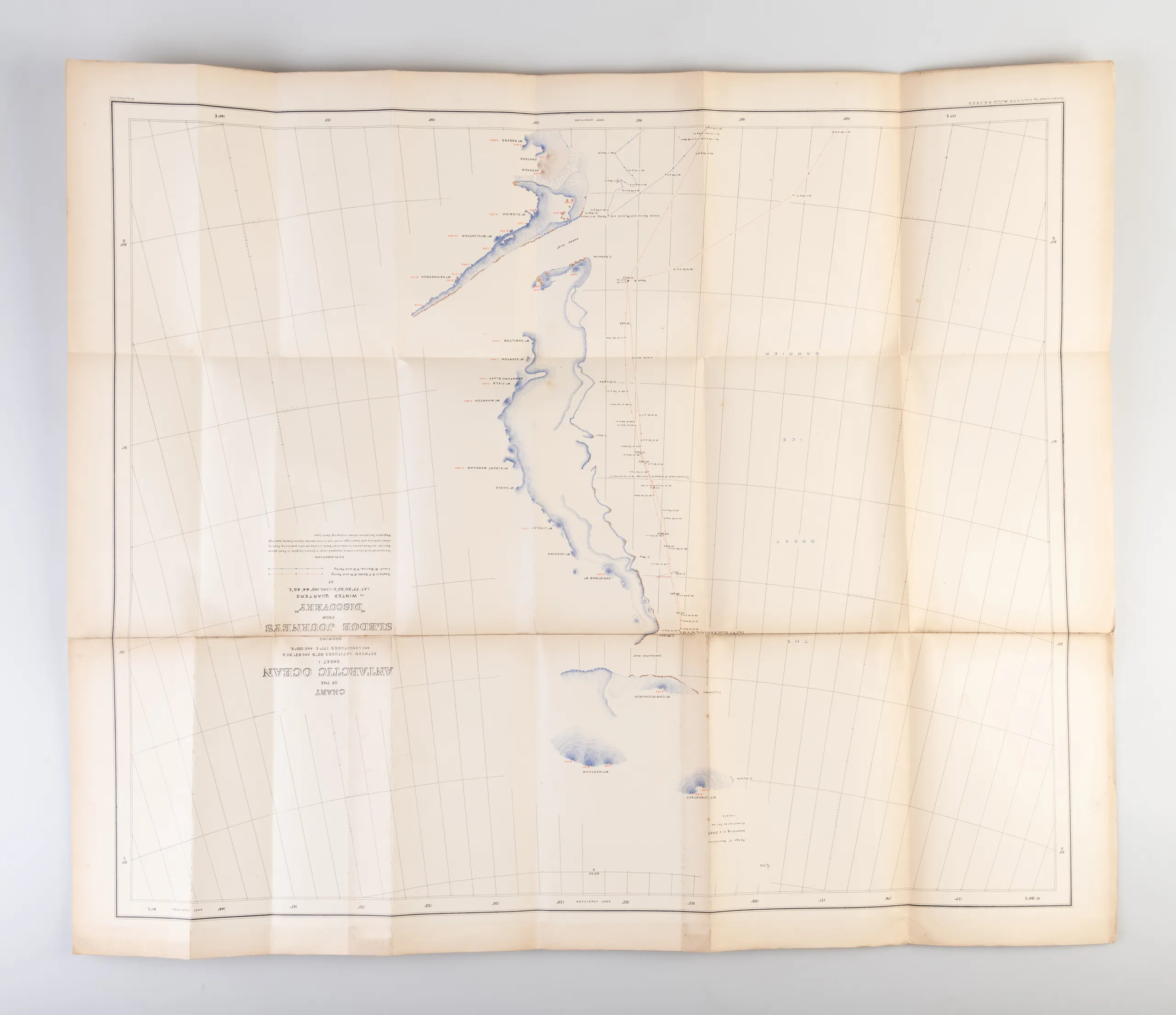 National Antarctic Expedition, 1901-1904. Charts.