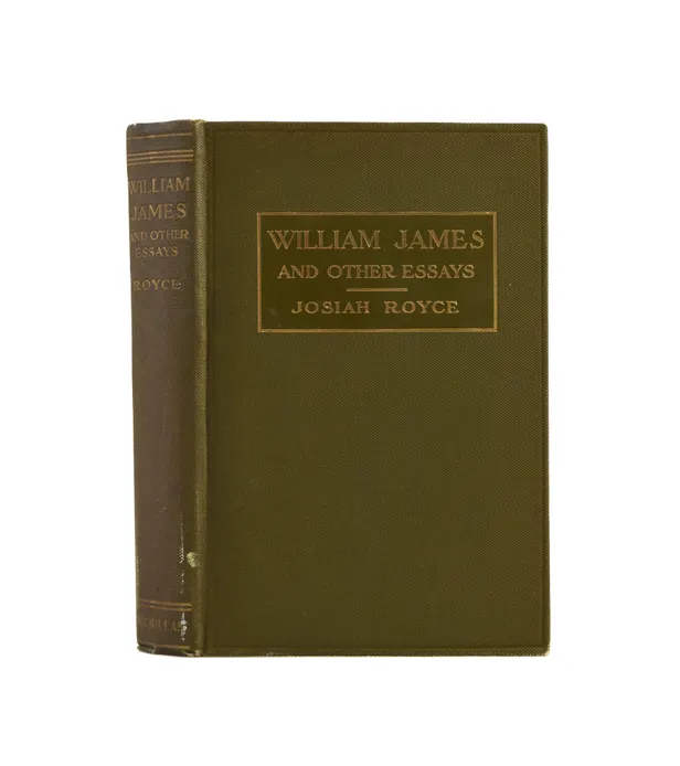 William James and Other Essays on the Philosophy of Life.