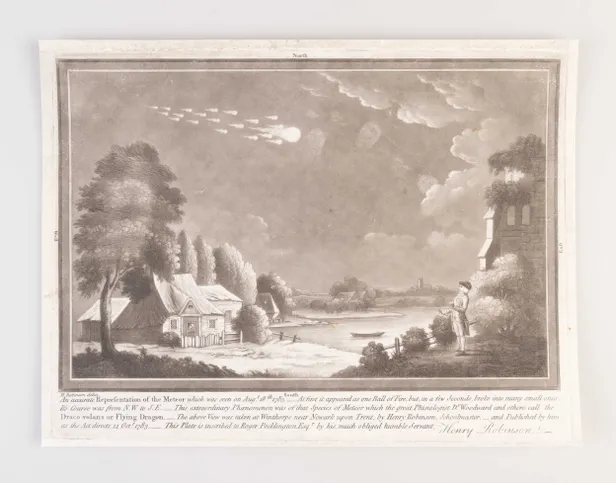 An Accurate Representation of the Meteor which was seen on Aug. 18th 1783
