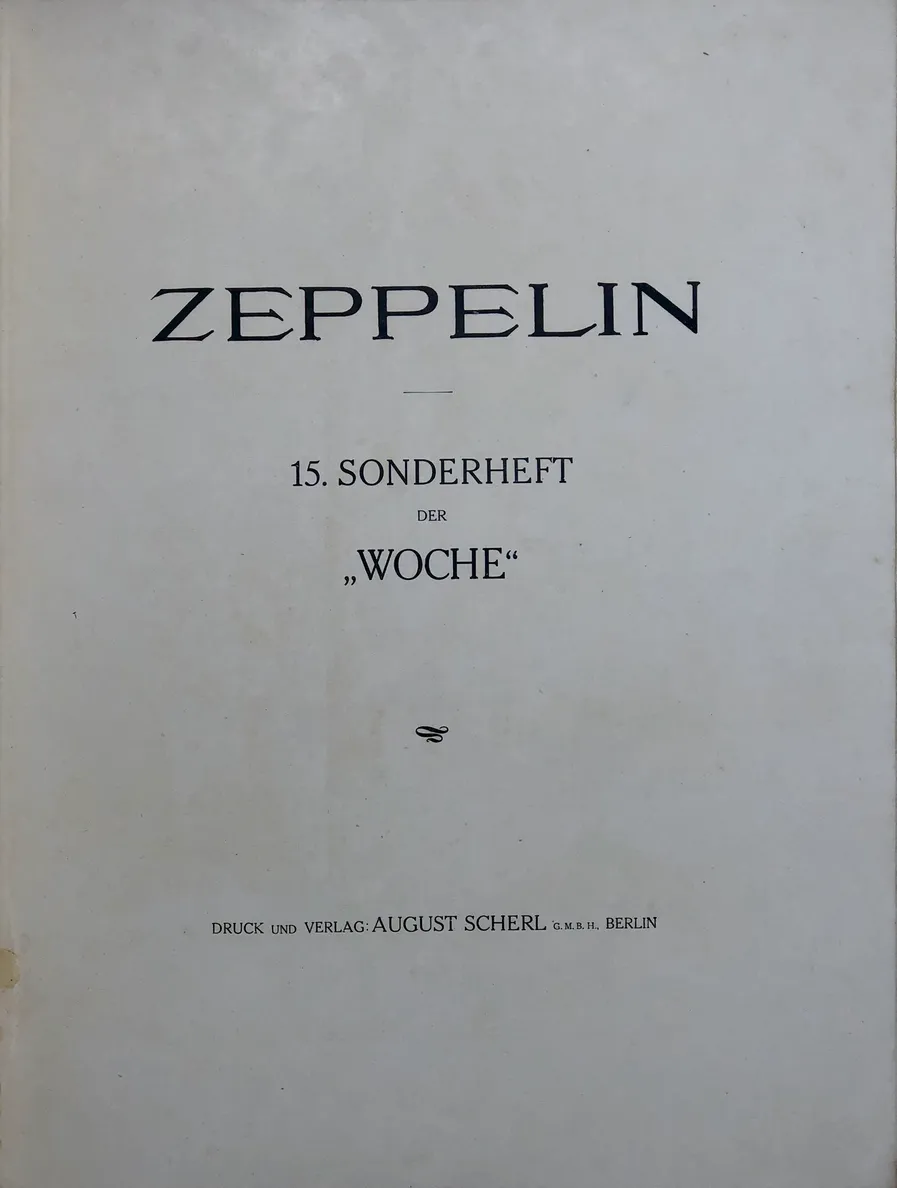 Zeppelin - 15 Sonderheft der 