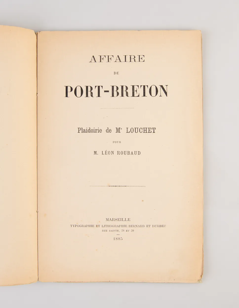 Affaire de Port-Breton.