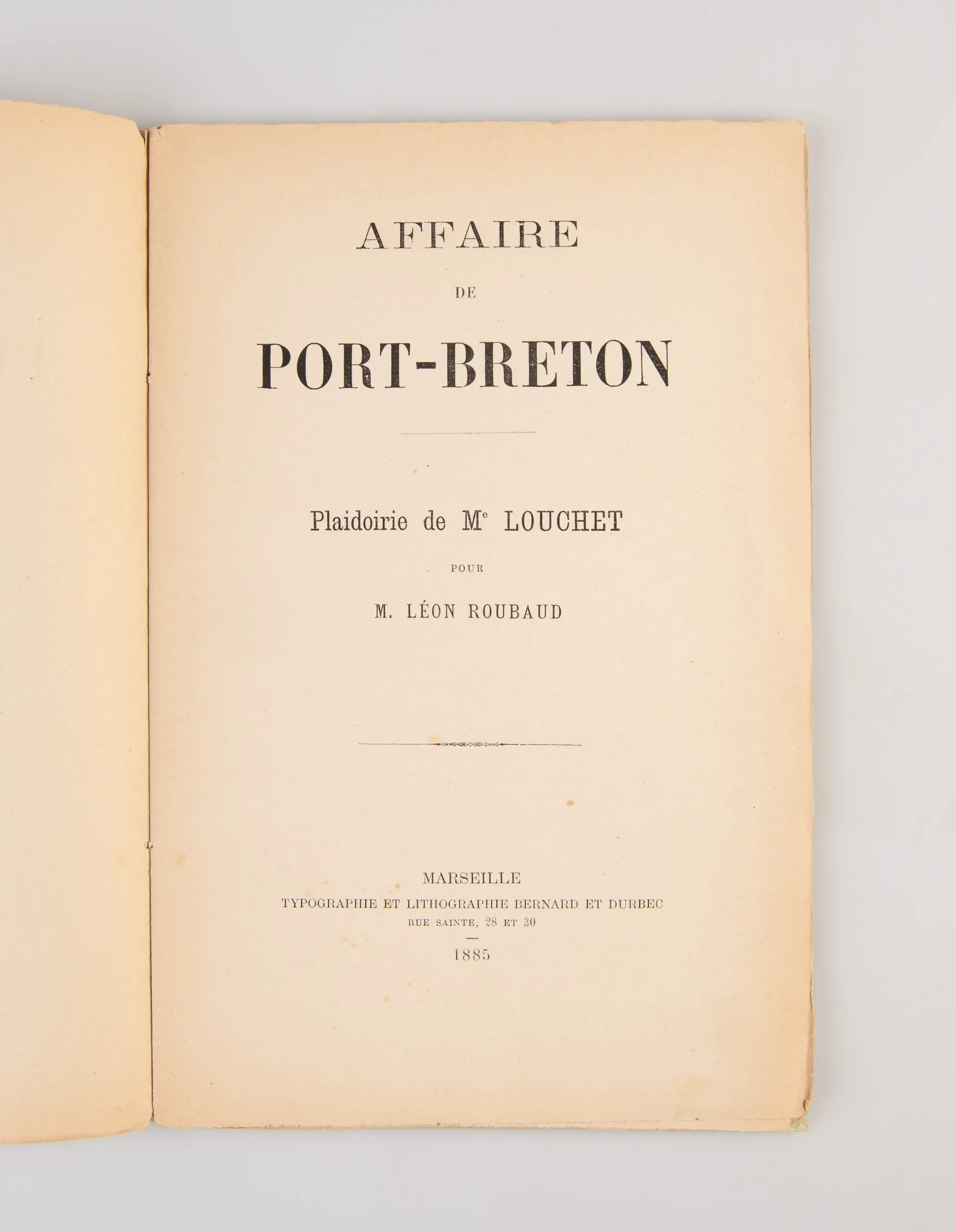 Affaire de Port-Breton.