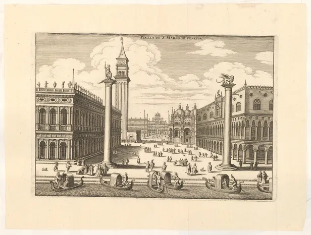 Piazza de S. Marco di Venetia.